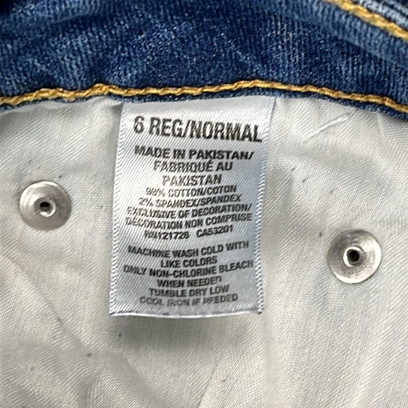 Aeropostale Regular Fit Jeans Size 6 - Picture 4 of 4